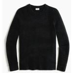 J.Crew NWOT crewneck wool-blend long-sleeve sweater, Black, XXS Photo 1