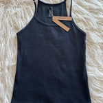 SKIMS  Cotton Rib Long Tank Soot Size Large Photo 0