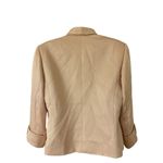Tahari  Women's Pink 2 Button Career Blazer Jacket Size 6P Photo 2