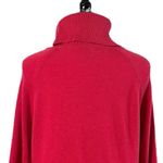 Banana Republic  Sweater Turtleneck Tie Side Hot Pink Fuchsia Women’s Size XL Photo 7
