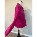 Current Seer Vintage women Basic hot Pink Jacket Windbreaker Lightweight size L Pink Size L Photo 5