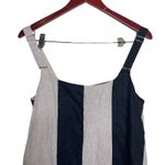 Dissh Cream Black Color Block Linen Mini Dress sz US 8 Photo 5