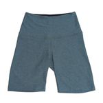 Beyond Yoga Spacedye Keep Pace Bike Short Teal Blue Womens X-Small Activewear XS Photo 0