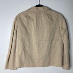 Moschino Vintage  Cheapandchic Tan Ribbed Old Money Quiet Luxury Blazer Medium Photo 5