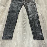 7 For All Mankind 7 For All Man Kind Fuax Snakeskin Leather Leggings Photo 3