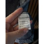 JM Collection  BLAZER JACKET WOMEN L NAVY GRAY ABSTRACT BUTTON 3/4 SLEEVES-NWT$69 Photo 4