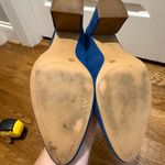 1. State  Blue Suede Heels Classic Pointed Toe size 9.5 Photo 6
