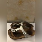 Birkenstock  Silver Sandals Photo 2