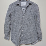 Frank & Eileen  Joedy Crinkle Oversized Boyfriend Multicolor Ditsy Floral - Small Photo 0