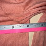 Loft  Coral Pink Button Front Knit Cardigan Sweater Women's Size L Photo 3