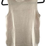 Ann Taylor NWT Cream Colored Wool & Cashmere Turtleneck Sleeveless Sweater Small Photo 0
