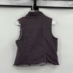 Silver Jeans Silver jean lined‎ vest purple medium Photo 1
