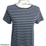Stevie Hender  Bobbie Blue  Stripe Dress L Photo 2