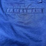 Lands' End  Mid Rise Slim Leg Cropped Pants Womens 8P Blue Petites Casual Office Photo 11