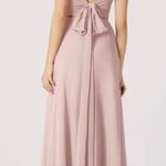 Azazie  Everett Bridesmaid Dress Dusty Rose Size A4 Pink Chiffon Photo 1