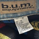 Bum Equipment 90's Southwestern Wool Blend B.U.M. Equipment Denim Mini skirt Size 13 Vintage Photo 7