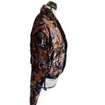 Vintage My Boyfriend’s Back Women’s Blazer Jacket One Size Floral Velvet Retro Photo 3