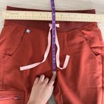 FIGS  XXS Petite Zamora 2.0 Joggers Srcub Auburn fall autumn orange Photo 5
