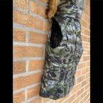 S13 Snowcat Down Puffer Vest with Faux Fur Hood small Green Photo 14