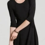 Eileen Fisher  Black Dress - Size Small Photo 0