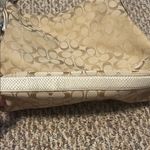 Coach  Beige Signature Canvas Tote/Shoulder Bag, Style F16538 Photo 5