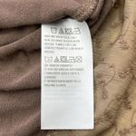 LOGO By Lori Goldstein  Stretch Tunic Blouse Size Medium Goblin Earthy Lace Photo 12