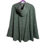 Torrid  Outlander Green Marled Hooded Toggle Cape Jacket Photo 1