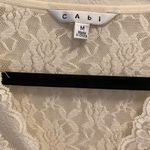 CAbi  V-Neck Lace Cap Sleeve Cottagecore Blouse Photo 4