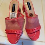 Chunky block heel Pink Size 8.5 Photo 0