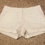 J.Crew 100% Cotton Chino Broken-In White Shorts Photo 0