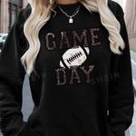 SheIn Women's Game Day Sweatshirt Large. LTOP811 Photo 0