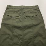 Sanctuary  Dark Burnt Olive Canvas Split Front Triple Threat Maxi Skirt 29 New Photo 5