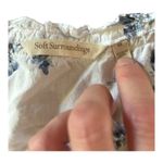 Soft Surroundings  blue floral ribbon tie front romantic tank top Size Medium Photo 6