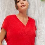 Urban Outfitters BDG  Aden Sweater Vest in Red Medium Photo 3