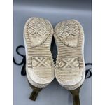 Converse Womens 8 Shoes All Star High Top Olive Green Suede Leather Sneakers Photo 5