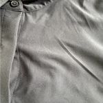 Quince  Women’s XL Collared Button Down Long Sleeve Blouse Top Stretch Black Work Photo 7