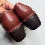 Ecco  Ankle Strap Sculpted Mary Jane in Burgundy Red Leather Shoe S-383 Sz 40 EU Photo 3