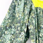 Batsheva X Laura Ashley Peasant Beaumaris Floral Dress‎ Size 4 Sherwood Forest Green Photo 6
