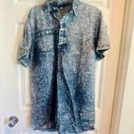 Medium Blue Denim Shirt Dress Size XL Photo 3