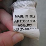 NWT Pure Lino 100% Linen V Neck Midi Dress S M L XL Tan Size undefined Photo 9