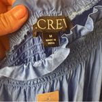 J.Crew Blue Off The Shoulder MIDI Dress Photo 2