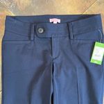Lilly Pulitzer NWT  Midnight Navy Luxury Capri Dress Pants Size 6 Photo 1