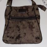 CREATIVE MEMORIES BRAND… BROWN FLORAL QUILTED BAG ADJUSTABLE STRAP
ZIP POCKETS Photo 0