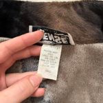 Vintage Brown faux fur zip Photo 2