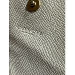 Coach  Leather Phone Wallet Crossbody Bag Cream Gold Chain Photo 4