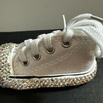 Rhinestone White Sneaker Keychain Photo 0