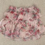 Love Shack Fancy Ruffle Mini Skirt Photo 0