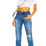 Levi's Levi’s Jeans Womens 27 Wedgie Icon Fit Higher Love Hi-Rise Distressed Denim Photo 9