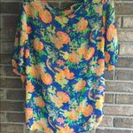 ZARA Basic Floral Top Photo 2