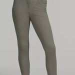 Lululemon  City Sleek Slim-Fit 5 Pocket High-Rise Pants, Sage Grey, Size 25 Photo 0